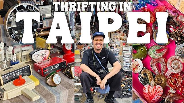 Taiwan travel vlog 2024 thrifting at taipei's biggest flea market, fuhe bridge, secondhand finds Taiwan travel vlog 2024 thrifting at taipei's biggest flea market, fuhe bridge, secondhand finds