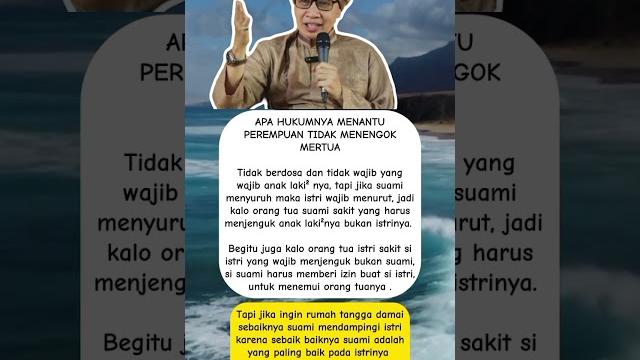 Apa hukumnya menantu perempuan tidak menjenguk mertua #buyayahya #youtubeshorts #fypviral Apa hukumnya menantu perempuan tidak menjenguk mertua #buyayahya #youtubeshorts #fypviral