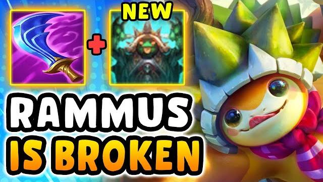 New rammus is officially broken New rammus is officially broken