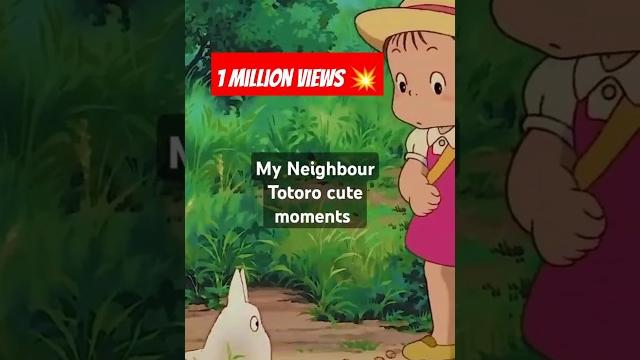 My neighbor totoro(1988) cute moments #ghibli#funny #anime #animation#cute #anime #animation#ghibli My neighbor totoro(1988) cute moments #ghibli#funny #anime #animation#cute #anime #animation#ghibli