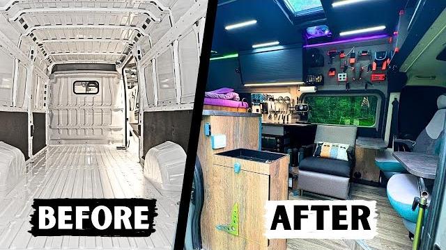 Sophisticated camper van conversion - 3 years start to finish Sophisticated camper van conversion - 3 years start to finish
