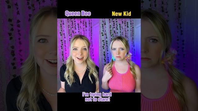 The queen bee picks on the new kid… ib: @sophiajones The queen bee picks on the new kid… ib: @sophiajones