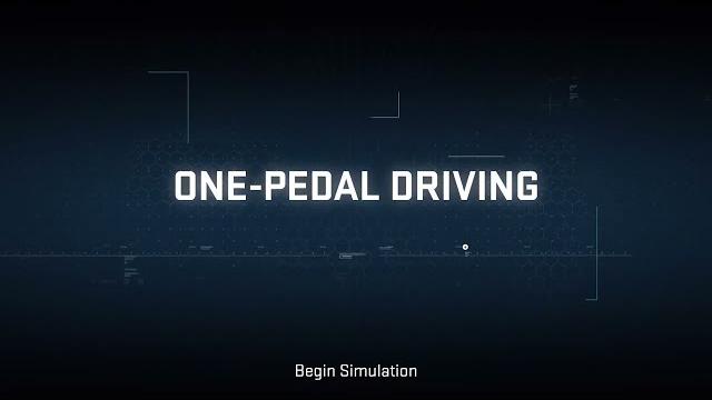 One-pedal driving One-pedal driving
