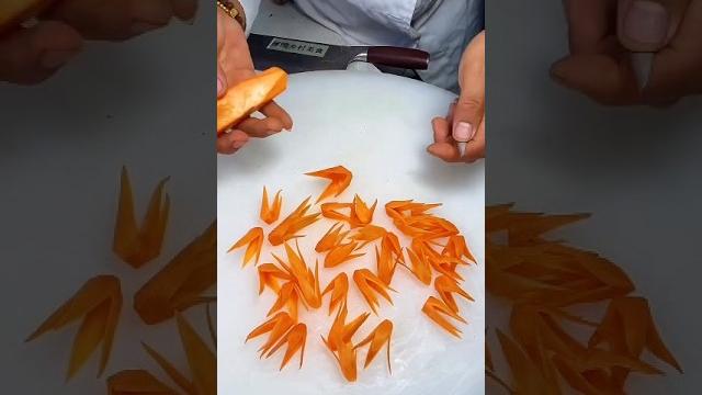 #learn how to carrot make carving cutting design#vagetable#easy carrot make carving design# #learn how to carrot make carving cutting design#vagetable#easy carrot make carving design#