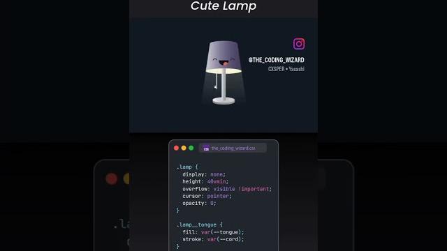 Cute lamp animation with a strip | html & css light switch #responsive #webtemplate #webdesign Cute lamp animation with a strip | html & css light switch #responsive #webtemplate #webdesign