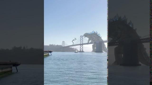 Siren head vs godzilla in san francisco Siren head vs godzilla in san francisco