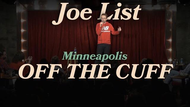 Joe list | minneapolis - off the cuff Joe list | minneapolis - off the cuff