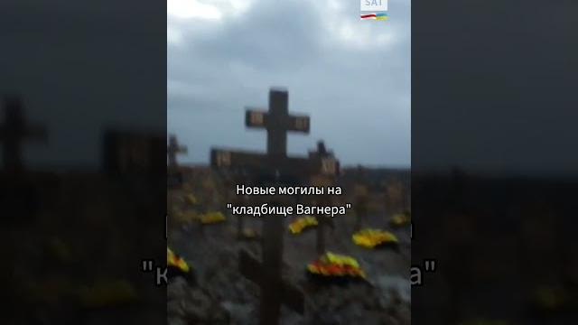 Новые могилы на кладбище "вагнера" #shorts Новые могилы на кладбище "вагнера" #shorts