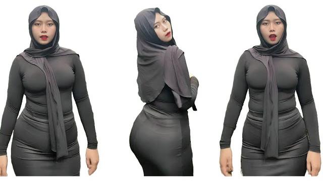 Kumpulan jilbab tobrut manset hitam licin part 4 Kumpulan jilbab tobrut manset hitam licin part 4