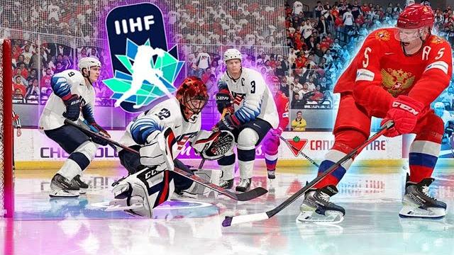 Россия vs сша - молодежный чемпионат мира - nhl 22 Россия vs сша - молодежный чемпионат мира - nhl 22