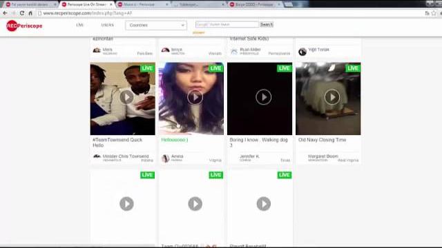 Periscope izle canlı yayın Periscope izle canlı yayın