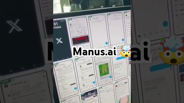 Introducing manus ai – the future of automation and intelligent systems.#manusai #airevolution Introducing manus ai – the future of automation and intelligent systems.#manusai #airevolution