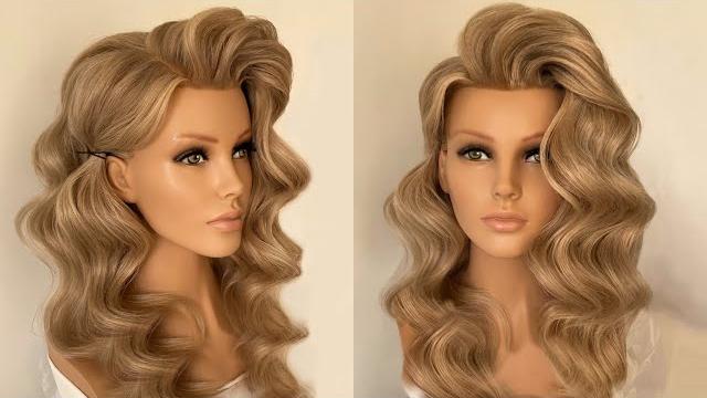 Hollywood waves. hairstyle tutorial Hollywood waves. hairstyle tutorial