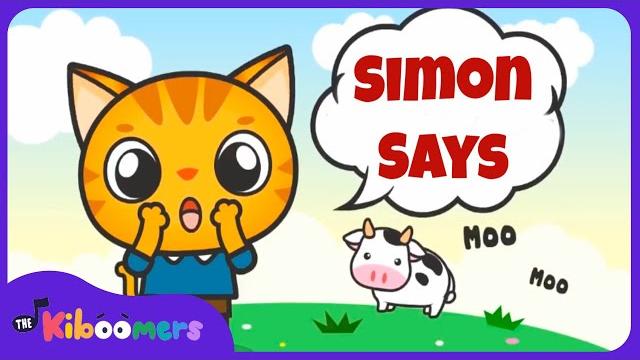 Simon says game - the kiboomers preschool songs - brain break Simon says game - the kiboomers preschool songs - brain break