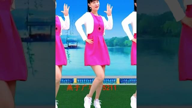 广场舞《爱在桃花园》#流行音乐#燕子广场舞 广场舞《爱在桃花园》#流行音乐#燕子广场舞