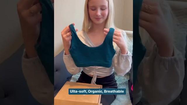 Reagan unboxes new teal aster bra Reagan unboxes new teal aster bra
