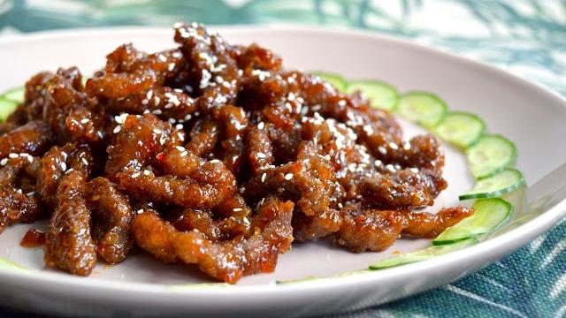 Crispy chilli beef | dumpling sisters Crispy chilli beef | dumpling sisters