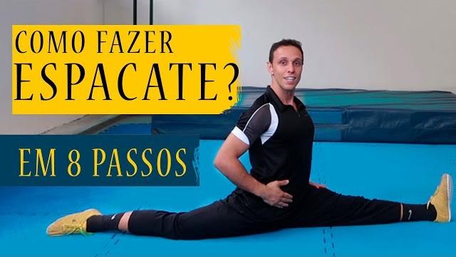 Como fazer espacate? 8 passos Como fazer espacate? 8 passos