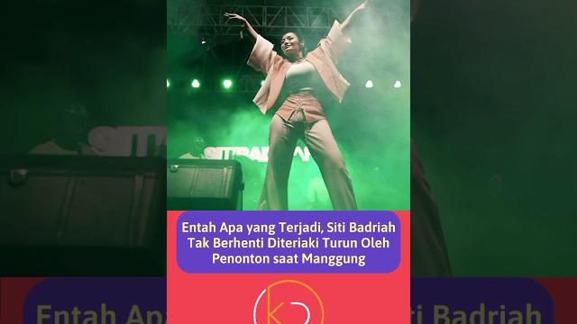 Momen siti badriahtak berhenti diteriaki turun oleh penonton saat manggung #beritaterkini Momen siti badriahtak berhenti diteriaki turun oleh penonton saat manggung #beritaterkini
