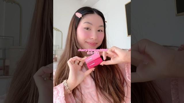 Cherry blossom blush #blush #blushplacement #springmakeup #pinkgirl #pinkaesthetics #hudabeauty Cherry blossom blush #blush #blushplacement #springmakeup #pinkgirl #pinkaesthetics #hudabeauty