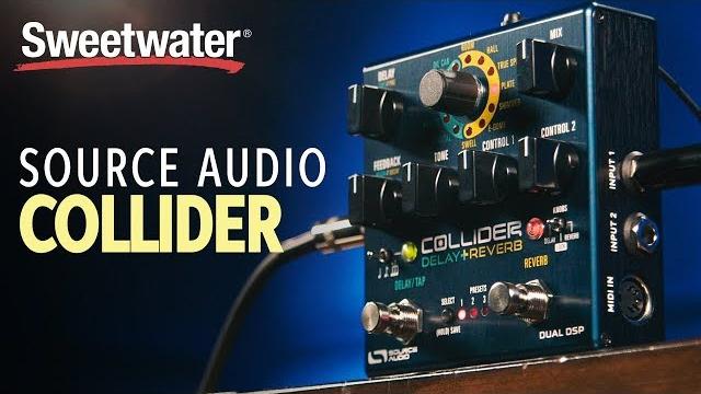 Source audio collider stereo delay+reverb pedal demo Source audio collider stereo delay+reverb pedal demo