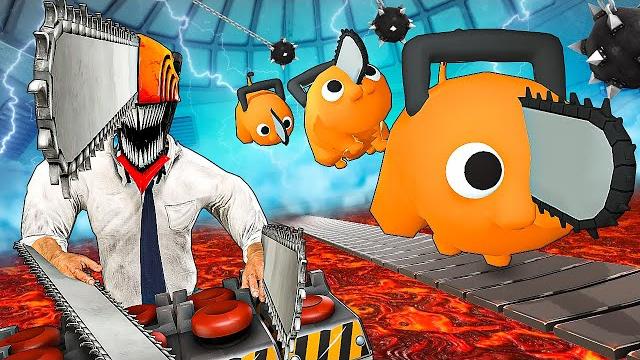 Человек бензопила! дорога смерти в garry`s mod Человек бензопила! дорога смерти в garry`s mod