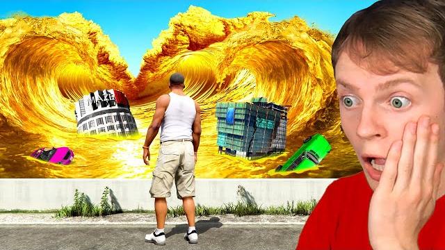 The gold flood in gta 5! The gold flood in gta 5!