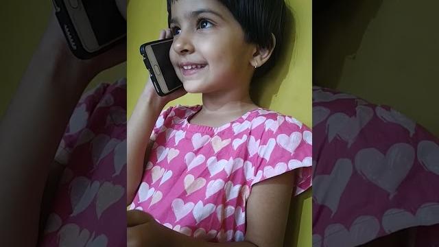 Kimaya's call with friend Kimaya's call with friend