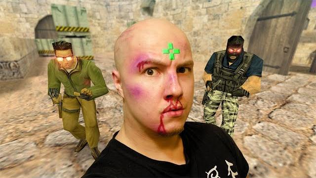 Нагнули скуфа + читерский прицел cs 1.6 Нагнули скуфа + читерский прицел cs 1.6