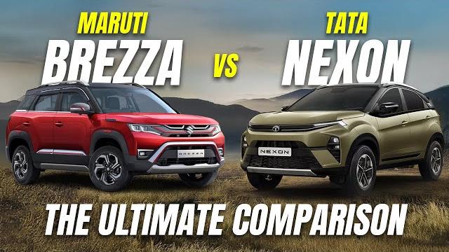 Maruti brezza vs tata nexon | sub rs 10 lakh battle | which car is more value for money? Maruti brezza vs tata nexon | sub rs 10 lakh battle | which car is more value for money?