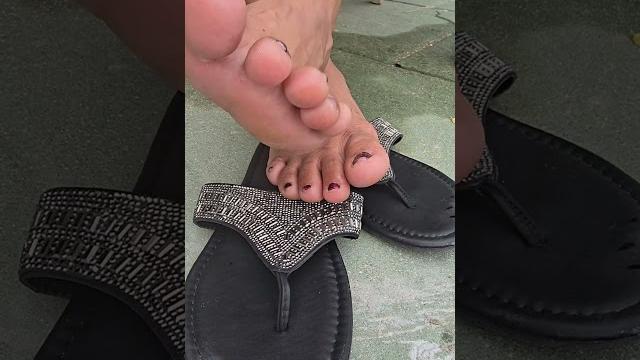 Crush ant under my feet then play a game, sorry for my dirty toenails did i win? #bugcrush #closeup Crush ant under my feet then play a game, sorry for my dirty toenails did i win? #bugcrush #closeup