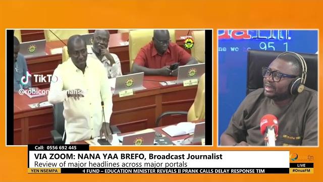 Afenyo-markin slams parliamentary camera crew for zooming in on his shoe, alleges partisan bias Afenyo-markin slams parliamentary camera crew for zooming in on his shoe, alleges partisan bias
