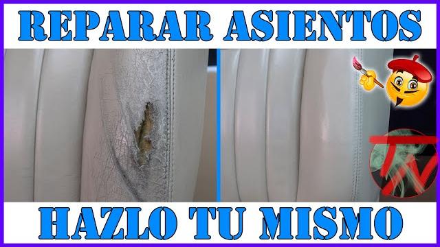 Como reparar asientos de cuero con agujeros rajas y grietas ??? | pintar asientos detail coche Como reparar asientos de cuero con agujeros rajas y grietas ??? | pintar asientos detail coche