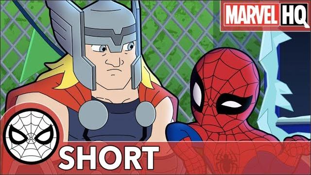 Spidey & thor break the ice! | marvel super hero adventures - uh oh, it's magic! | short Spidey & thor break the ice! | marvel super hero adventures - uh oh, it's magic! | short