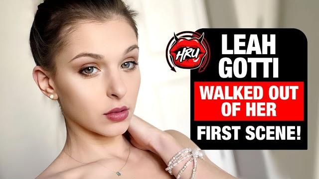 Leah gotti walked out of her first scene! Leah gotti walked out of her first scene!