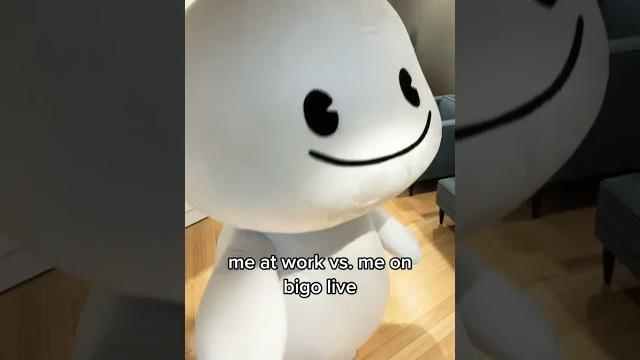 Me at work vs me on bigo live #bigo Me at work vs me on bigo live #bigo