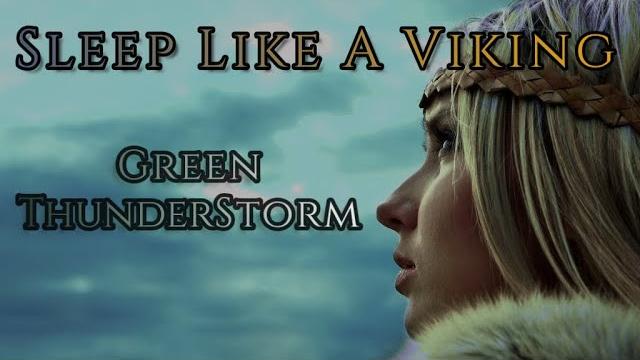 Sleep like a viking: green thunderstorm, hard rain, black screen for sleeping, 11hrs, pink noise Sleep like a viking: green thunderstorm, hard rain, black screen for sleeping, 11hrs, pink noise