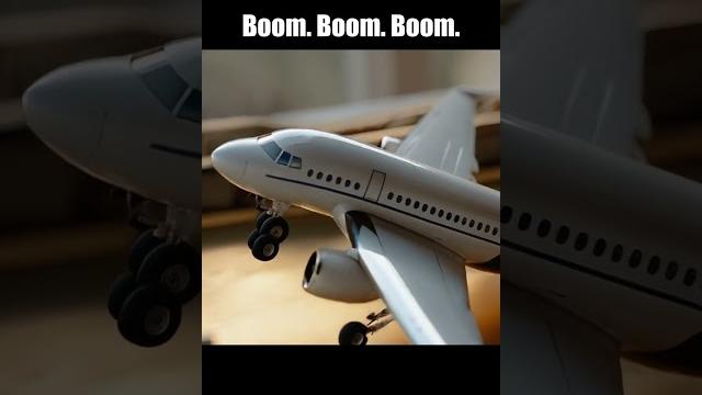 Boom. boom. boom.. mini plane, mega trouble Boom. boom. boom.. mini plane, mega trouble