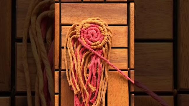 Daisy petal #macrame #artprocess Daisy petal #macrame #artprocess