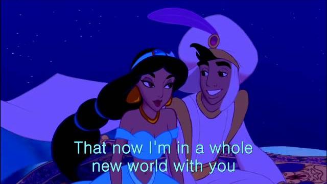 A whole new world (english) A whole new world (english)