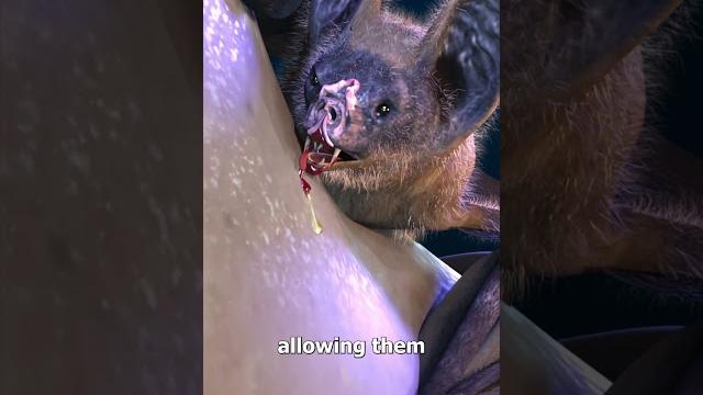How vampire bats suck human blood How vampire bats suck human blood