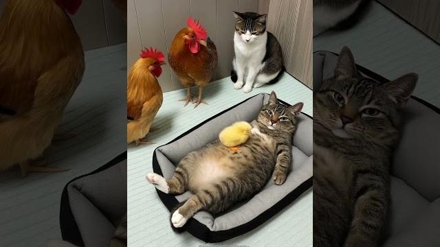 The chick chose the cat… and everyone is shocked The chick chose the cat… and everyone is shocked