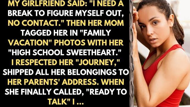 My girlfriend said: "i need a break to figure myself out, no contact." then her mom tagged her in... My girlfriend said: "i need a break to figure myself out, no contact." then her mom tagged her in...