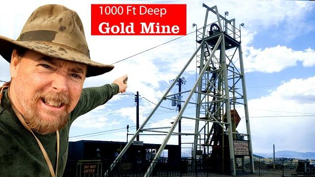 We discovered the bottom of a 1,000-foot mine shaft We discovered the bottom of a 1,000-foot mine shaft