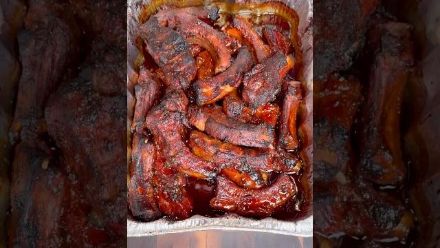 Honey jalapeno bbq party ribs Honey jalapeno bbq party ribs