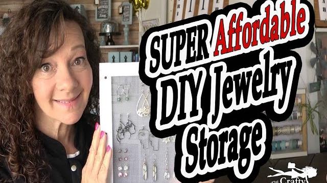 Super affordable diy jewelry storage Super affordable diy jewelry storage
