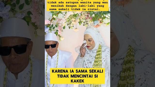 Pengantin wanita tak berhenti menangis karena di paksa sama kakek-kakek ‼️‼️ #sedih #nangis #nikah Pengantin wanita tak berhenti menangis karena di paksa sama kakek-kakek ‼️‼️ #sedih #nangis #nikah