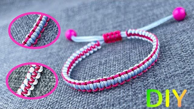 How to make a bracelet in 5 minutes | diy bracelet tutorial easy | double sided bracelet How to make a bracelet in 5 minutes | diy bracelet tutorial easy | double sided bracelet