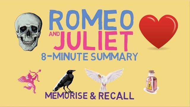Romeo and juliet: 8 minute summary (memorise & recall) Romeo and juliet: 8 minute summary (memorise & recall)