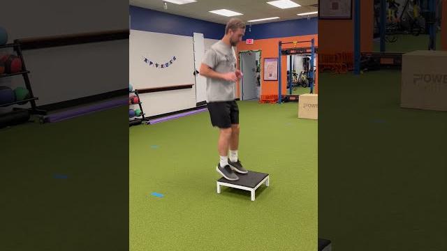 Pogo jumps to low box Pogo jumps to low box